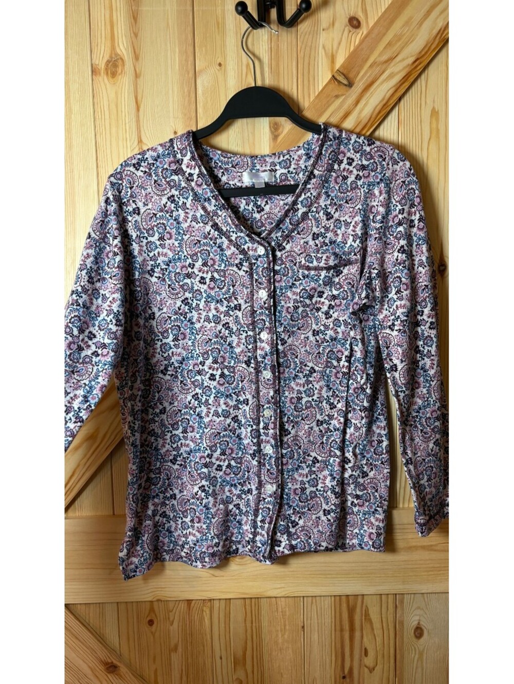 Secret Treasures Women's Floral Print Pajama Set Large - Picture 2 of 15
